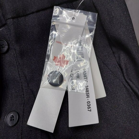 Tribal 14W Black Pencil Skirt With Button Detail For Women - Picture 6 of 6